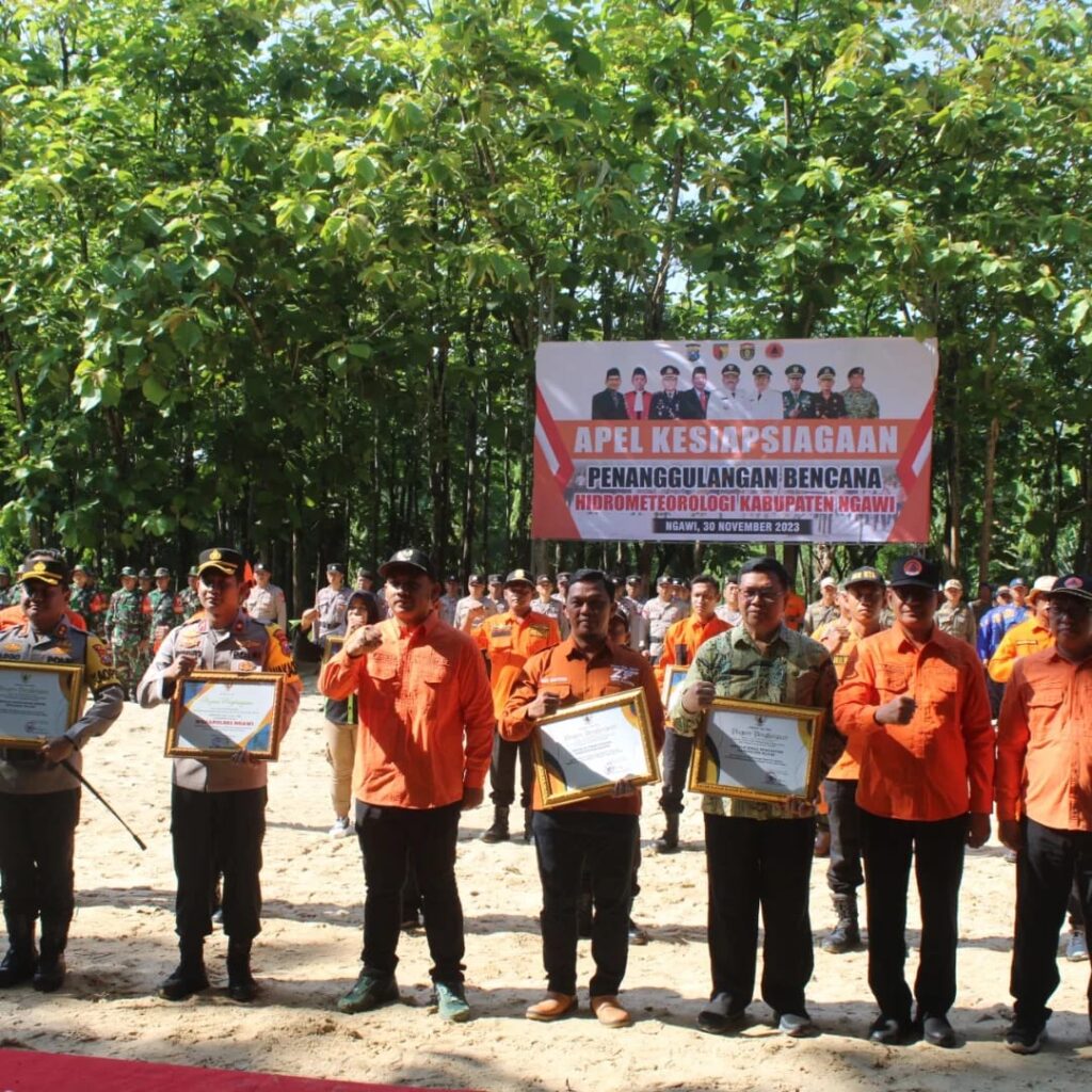 Apel Kesiapsiagaan Penanggulangan Bencana Hidrometeorologi Kabupaten Ngawi Tahun Badan